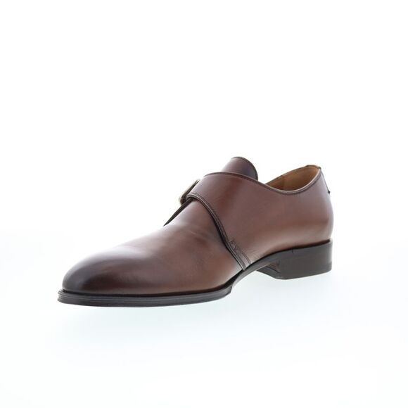 Pastori by Di Bianco Mens Caligula Brown Shoes (NWT) - Picture 4 of 7